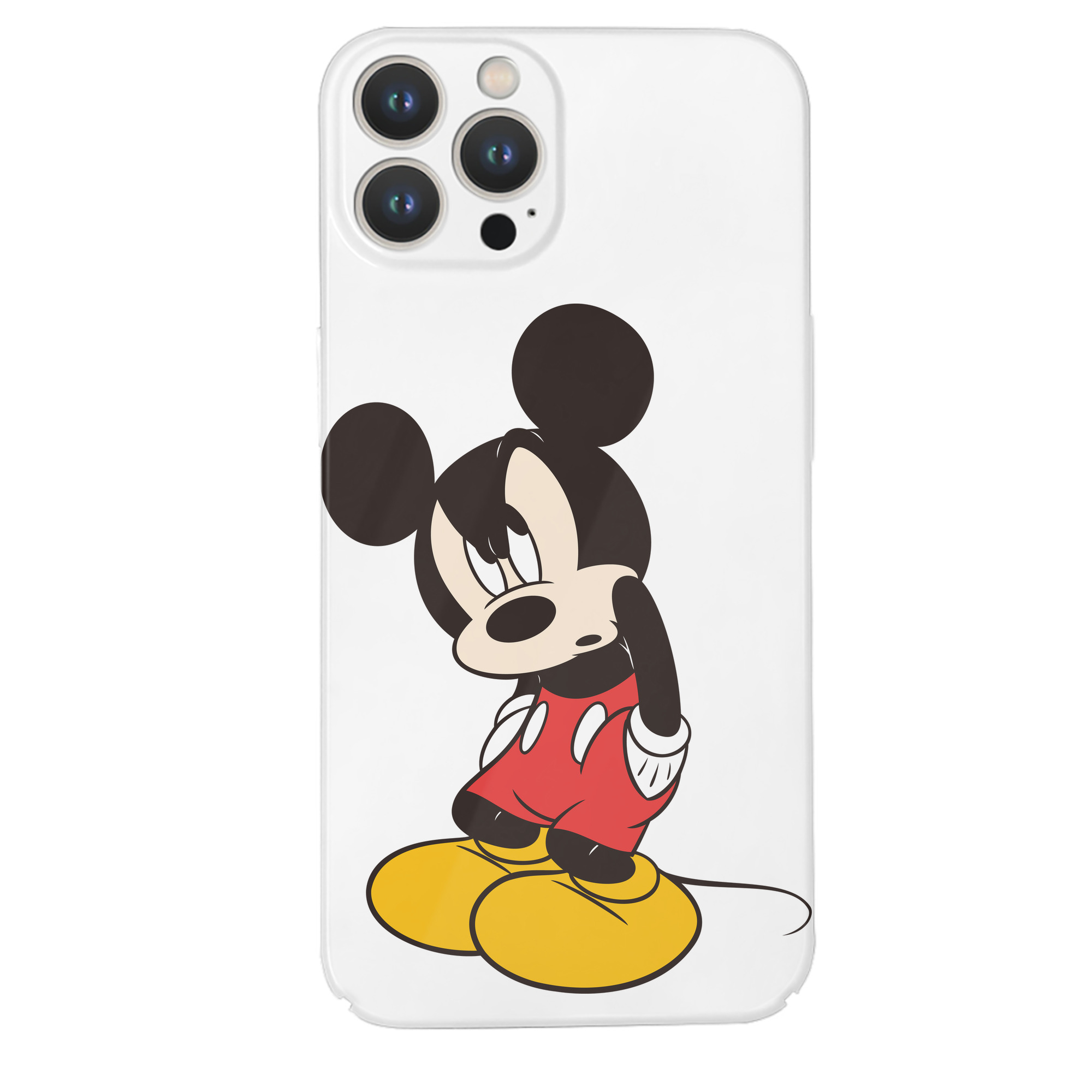 （画像用） ミッキーマウス Mickey Mouse 【iPhone 14シリーズ対応】ハードケース